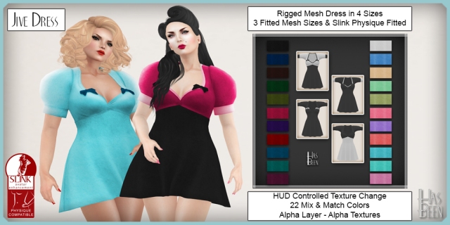 Has Been - Jive Dress Texture Change for MSO